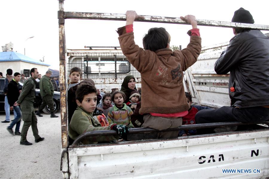 SYRIA-BARADA VALLEY-EVACUATION