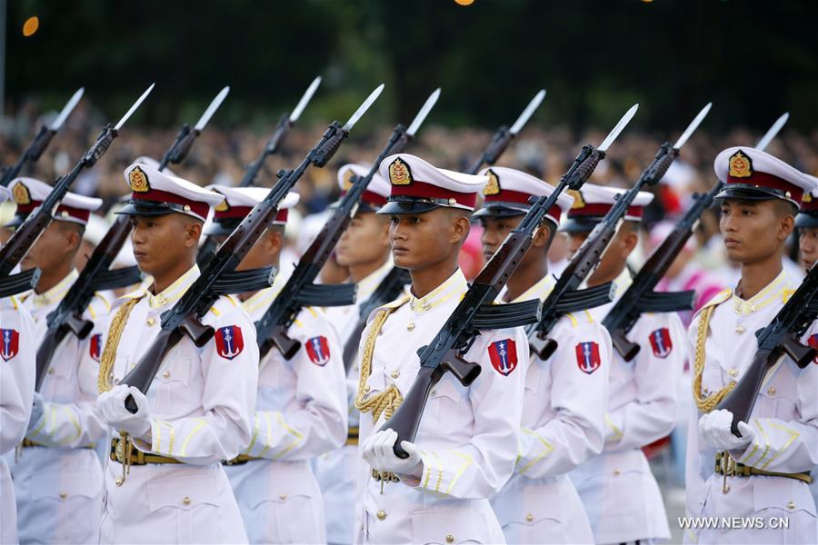 MYANMAR-NAY PYI TAW-70TH INDEPENDENCE DAY-CELEBRATION