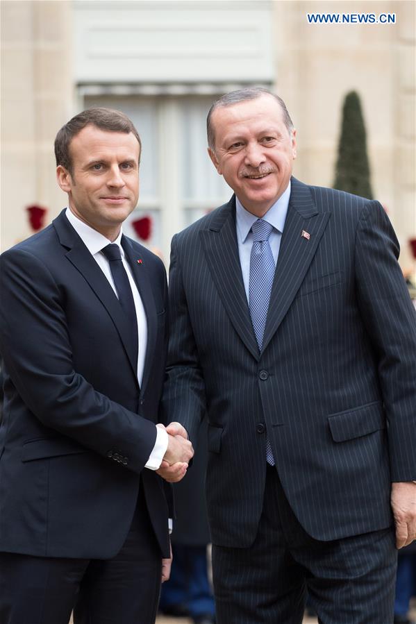 FRANCE-PARIS-TURKISH PRESIDENT-VISIT