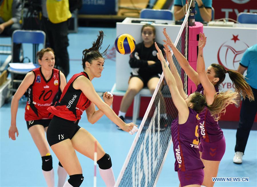 (SP)TURKEY-ISTANBUL-VOLLEYBALL-TURKISH WOMEN LEAGUE