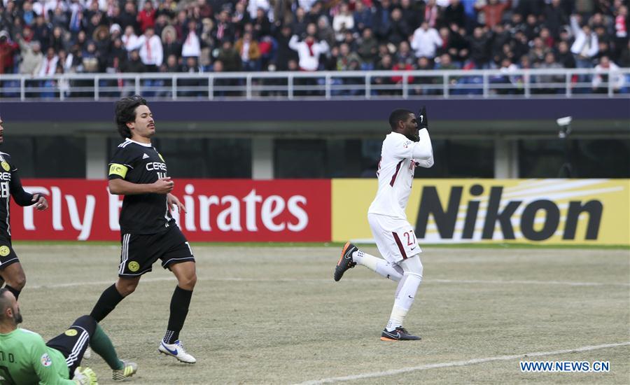 (SP)CHINA-TIANJIN-SOCCER-AFC CHAMPIONS LEAGUE-QUALIFICATION-TIA VS CER(CN)