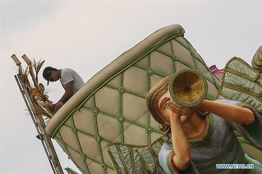 BRAZIL-SAO PAULO-CARNIVAL-PREPARATION