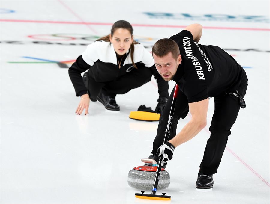 (SP)OLY-SOUTH KOREA-PYEONGCHANG-CURLING-MIXED DOUBLES-BRONZE MEDAL-OAR VS NOR