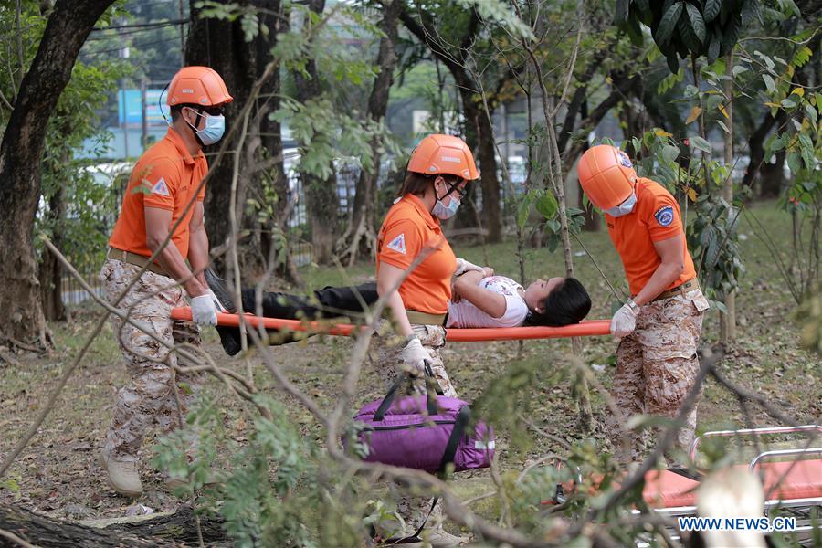 PHILIPPINES-QUEZON CITY-NATIONAL SIMULTANEOUS EARTHQUAKE DRILL