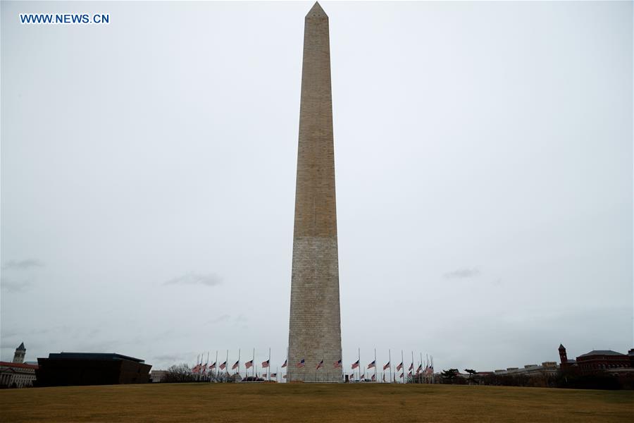 U.S.-WASHINGTON D.C.-FLAG-HALF MAST-MOURNING-FLORIDA-HIGH SCHOOL-MASS SHOOTING