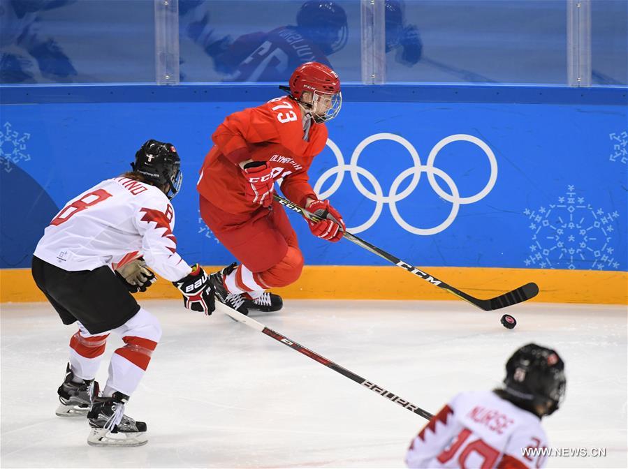 (SP)OLY-SOUTH KOREA-PYEONGCHANG-ICE HOCKEY-WOMEN-SEMIFINAL