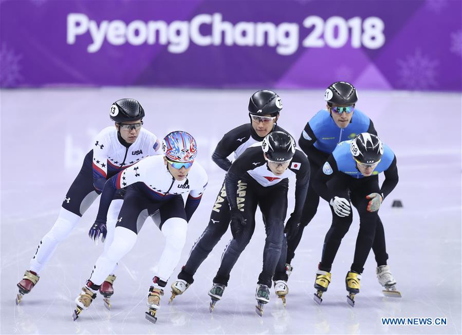 (SP)OLY-SOUTH KOREA-PYEONGCHANG-SHORT TRACK-MEN'S 5000M RELAY FINALB