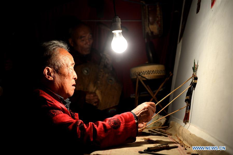 CHINA-SHANNXI-HUAZHOU-SHADOW PUPPET(CN)