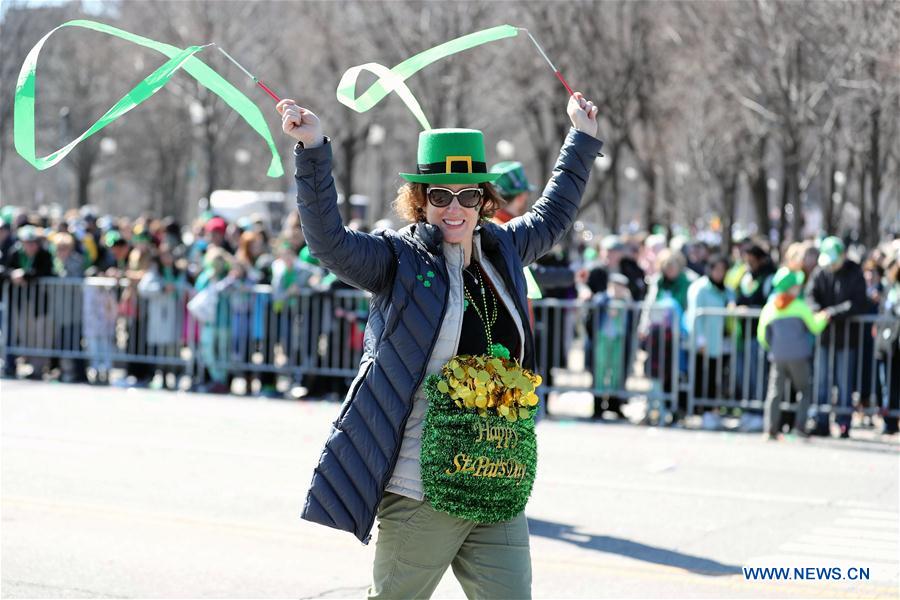 U.S.-CHICAGO-ST. PATRICK'S DAY-PARADE