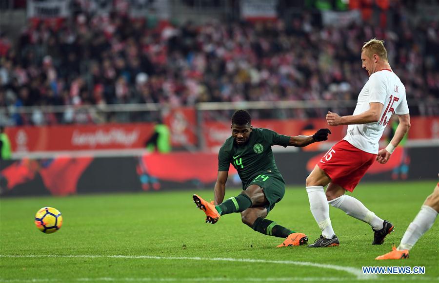 (SP)POLAND-WROCLAW-SOCCER-POLAND VS NIGERIA