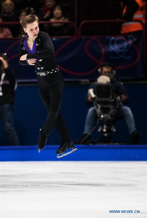 (SP)ITALY-MILAN-FIGURE SKATING-ISU WORLD CHAMPIONSHIPS