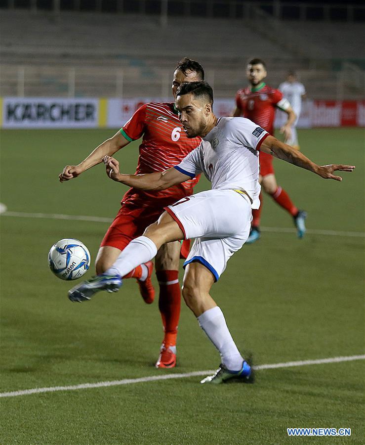 (SP)PHILIPPINES-MANILA-SOCCER-AFC CHAMPIONS LEAGUE-PHILIPPINES VS TAJIKISTAN