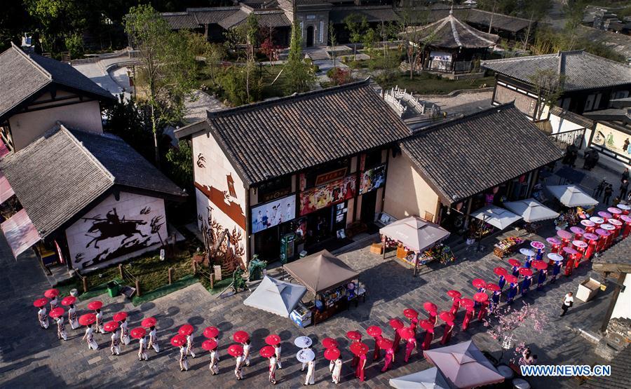 CHINA-SHAANXI-CHEONGSAM SHOW (CN)