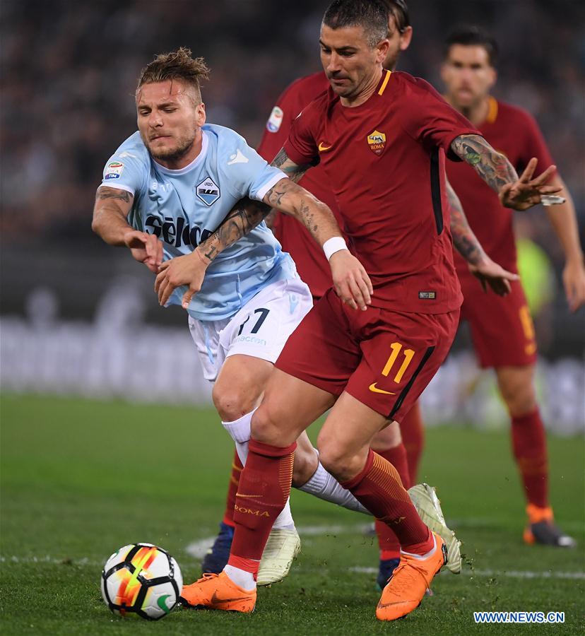 (SP)ITALY-ROME-SERIE A-LAZIO VS ROMA