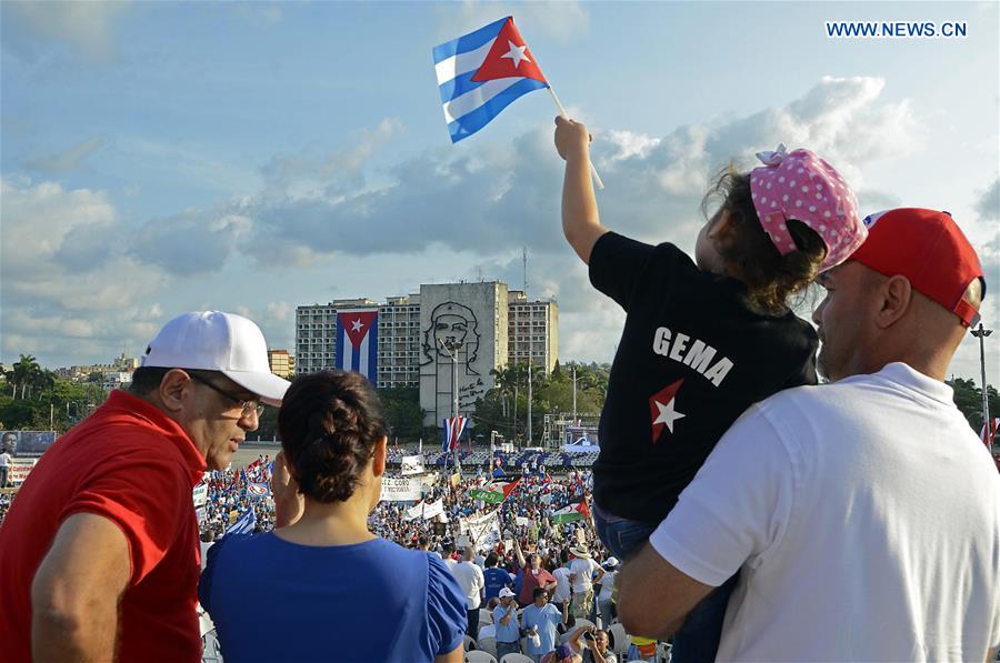 CUBA-HAVANA-INT'L WORKERS' DAY-MARCH