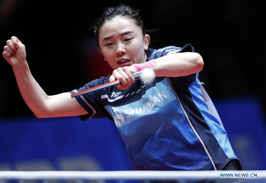 (SP)SWEDEN-HALMSTAD-ITTF WORLD TEAM CHAMPIONSHIPS 2018-SEMIFINAL-DPRK AND SOUTH KOREA