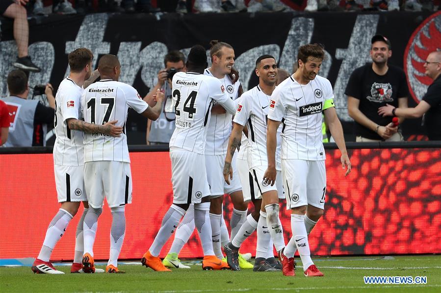 (SP)GERMANY-FRANKFURT-SOCCER-BUNDESLIGA-FRANKFURT VS HAMBURGER