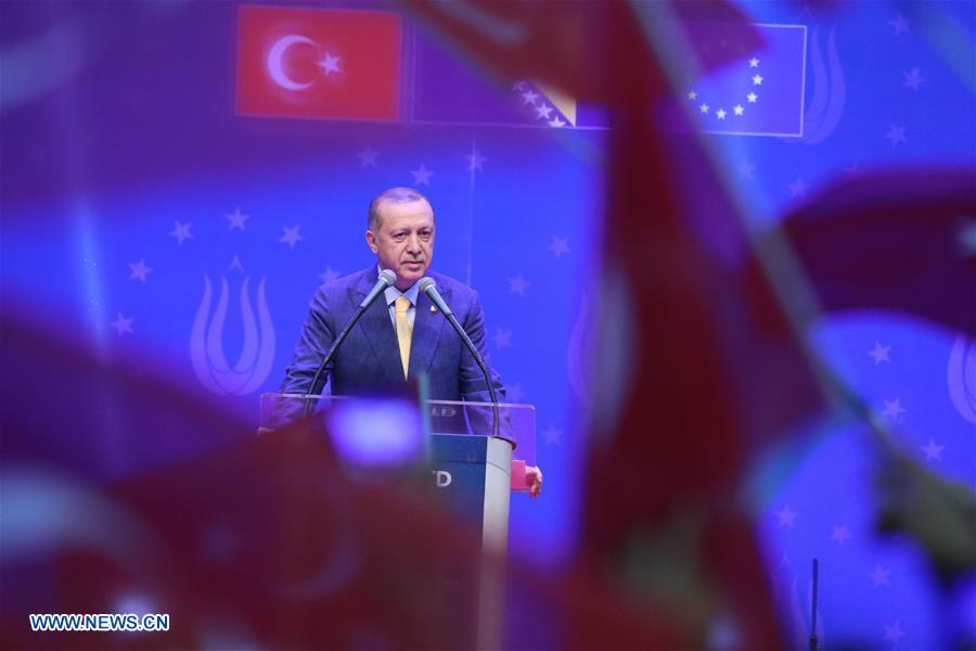 BOSNIA AND HERZEGOVINA-SARAJEVO-TURKEY-PRESIDENT-ELECTION RALLY