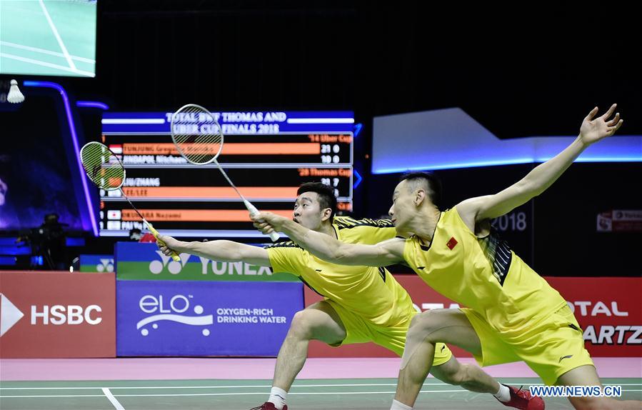 (SP)THAILAND-BANGKOK-BADMINTON-THOMAS CUP