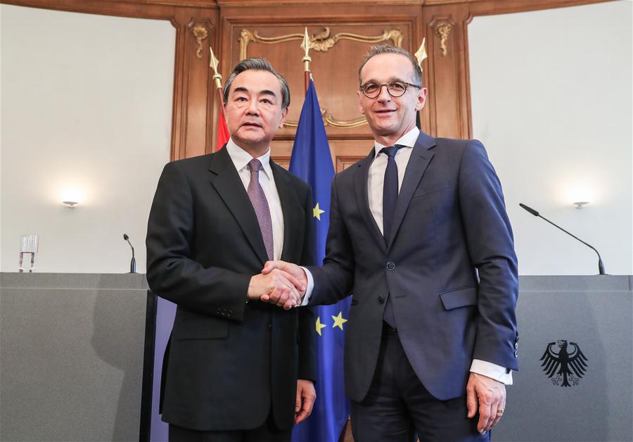 GERMANY-BERLIN-FM-CHINA-WANG YI-PRESS CONFERENCE