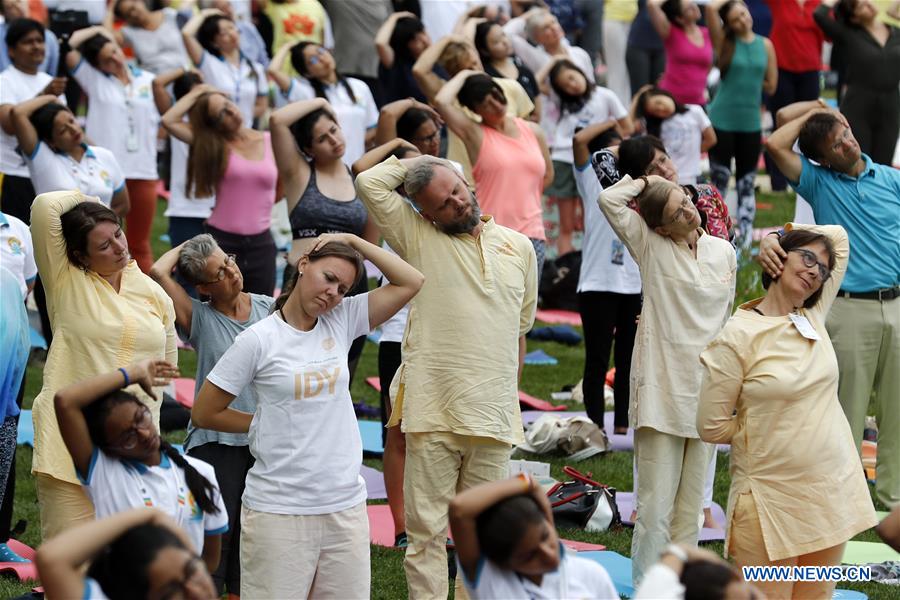 UN-NEW YORK-INTERNATIONAL DAY OF YOGA