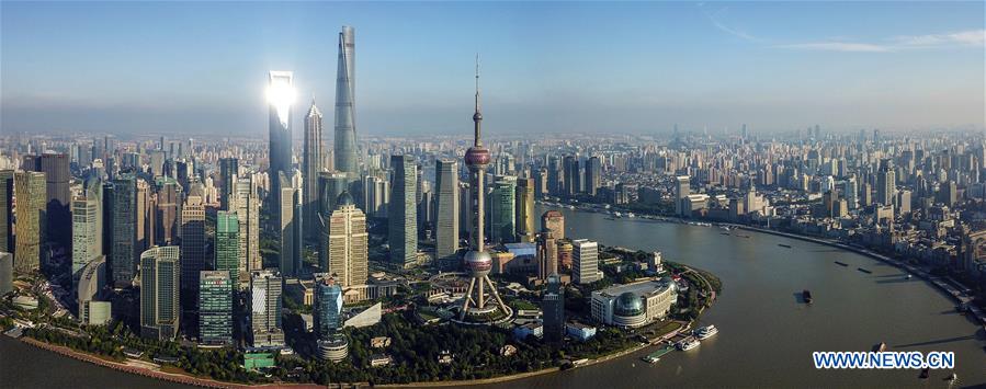 CHINA-SHANGHAI-PUDONG-AERIAL VIEW (CN)