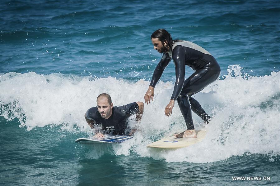 (SP)GREECE-EVIA ISLAND-SURFING