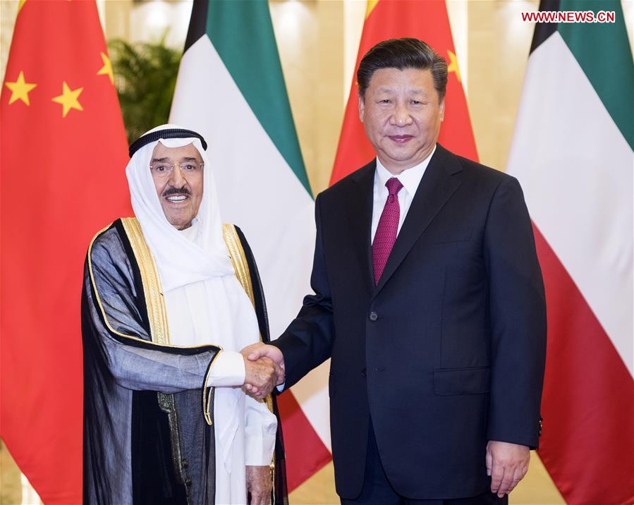 CHINA-BEIJING-XI JINPING-KUWAIT-EMIR-WELCOMING CEREMONY (CN)