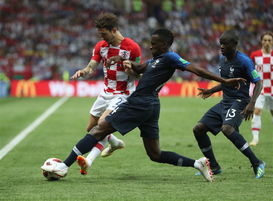 (SP)RUSSIA-MOSCOW-2018 WORLD CUP-FINAL-FRANCE VS CROATIA