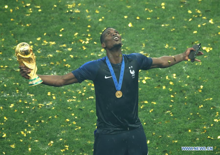 (SP)RUSSIA-MOSCOW-2018 WORLD CUP-FINAL-FRANCE VS CROATIA