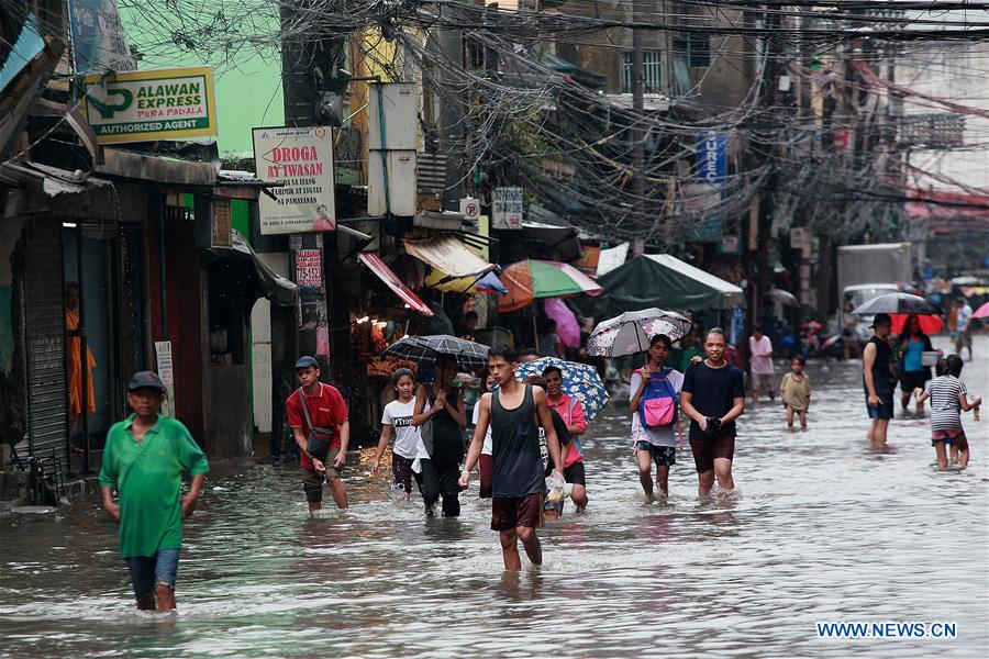 PHILIPPINES-QUEZON CITY-TROPICAL STORM