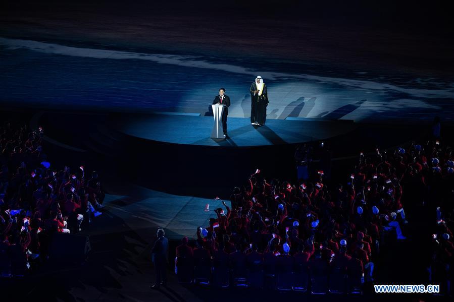 (SP)INDONESIA-JAKARTA-ASIAN GAMES-OPENING CEREMONY