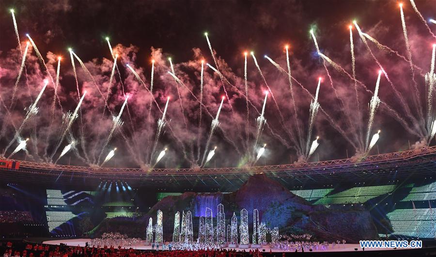 (SP)INDONESIA-JAKARTA-ASIAN GAMES-OPENING CEREMONY