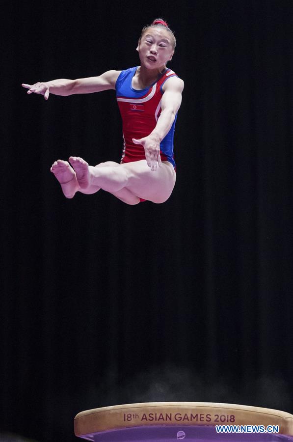 (SP)INDONESIA-JAKARTA-ASIAN GAMES-ARTISTIC GYMNASTICS