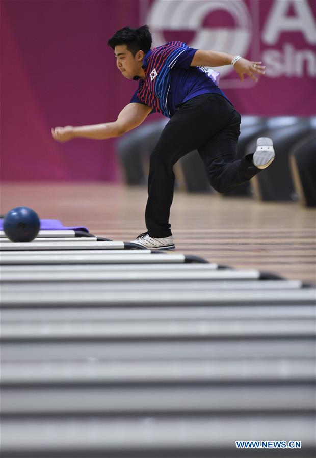 (SP)INDONESIA-PALEMBANG-ASIAN GAMES-BOWLING-MEN'S MASTERS