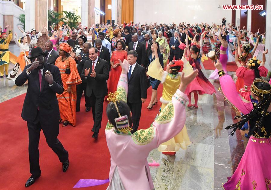 CHINA-BEIJING-FOCAC-SUMMIT-WELCOMING BANQUET (CN)