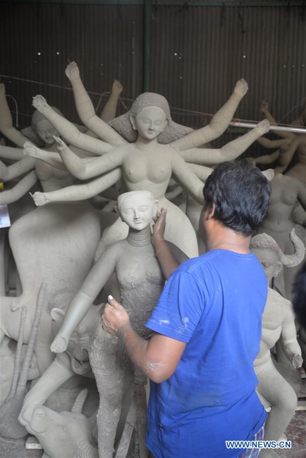 BANGLADESH-DHAKA-DURGA PUJA FESTIVAL-PREPARATION