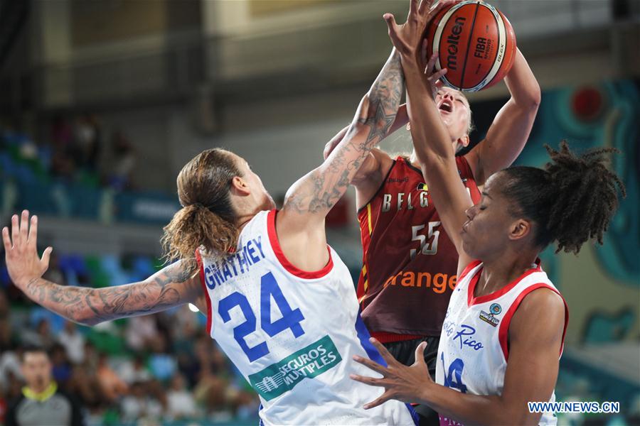 (SP)SPAIN-TENERIFE-FIBA WOMEN'S BASKETBALL WORLD CUP-BELGIUM-PUERTO RICO