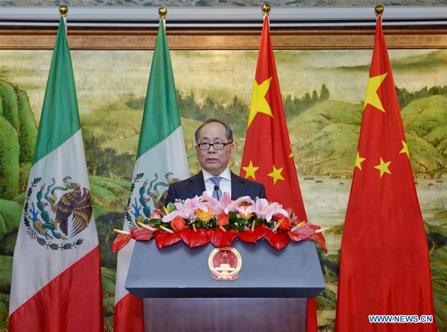 MEXICO-MEXICO CITY-CHINA-NATIONAL DAY-RECEPTION