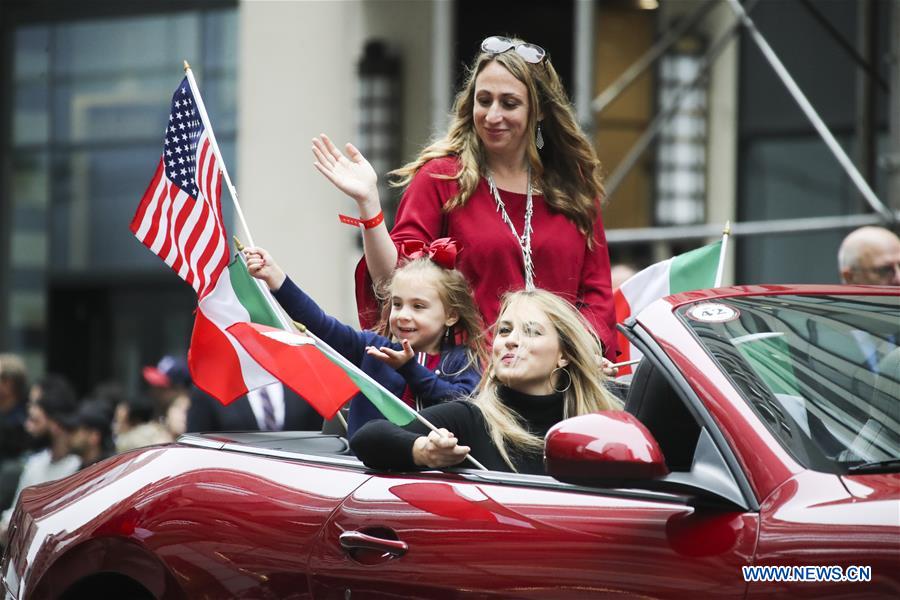 U.S.-NEW YORK-COLUMBUS DAY PARADE