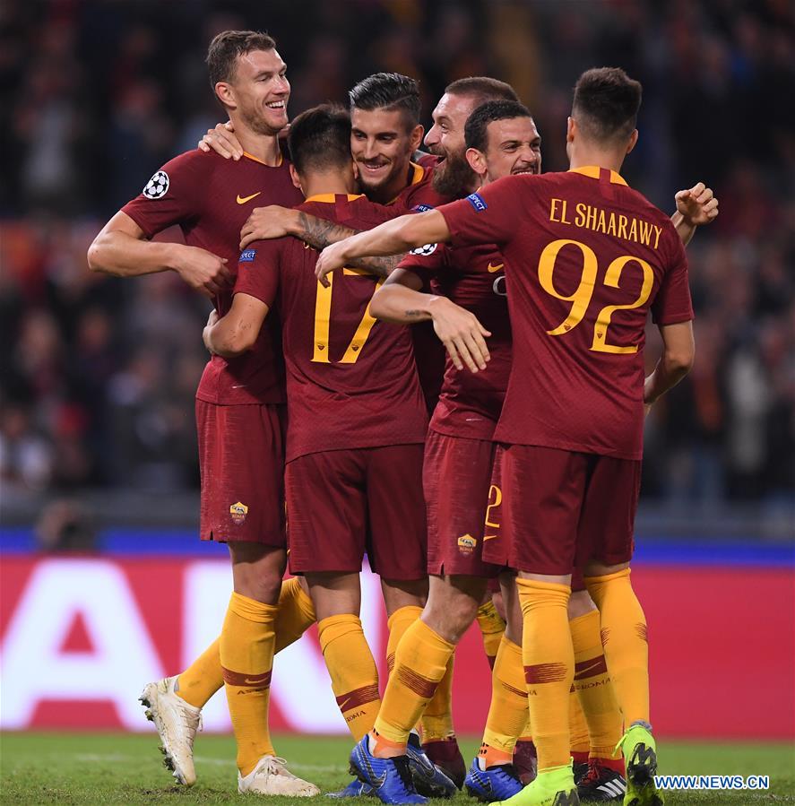 (SP)ITALY-ROME-SOCCER-UEFA CHAMPIONS LEAGUE