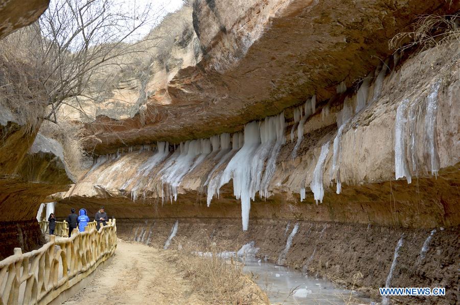 CHINA-GANSU-QINGYANG-HEILAOGUO SCENIC SPOT(CN)