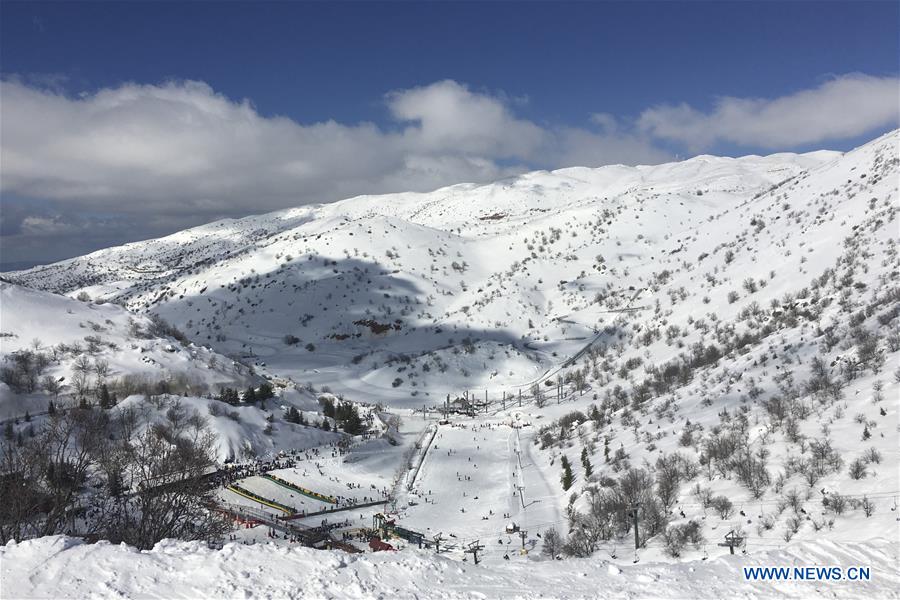 MIDEAST-GOLAN HEIGHTS-MOUNT HERMON-SNOW SPORTS