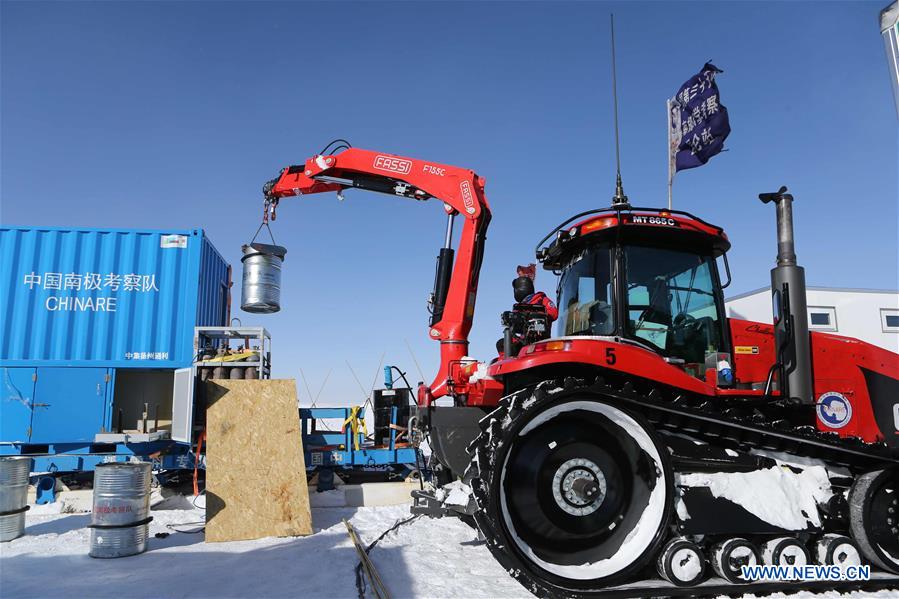 ANTARCTICA-CHINA-EXPEDITION-DEPARTURE