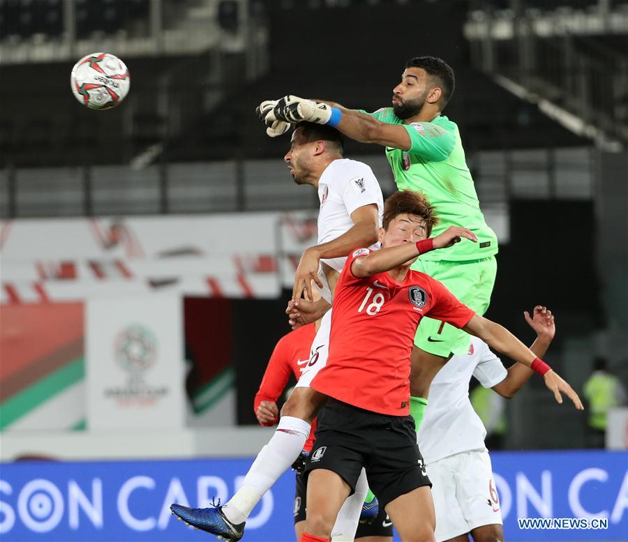 (SP)UAE-ABU DHABI-SOCCER-AFC ASIAN CUP 2019-QUARTERFINAL-KOR VS QAT