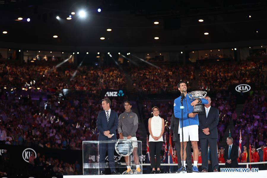 (SP)AUSTRALIA-MELBOURNE-TENNIS-AUSTRALIAN OPEN-DAY 14