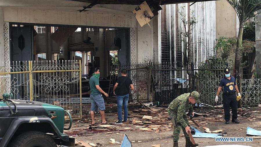 PHILIPPINES-SULU PROVINCE-EXPLOSION