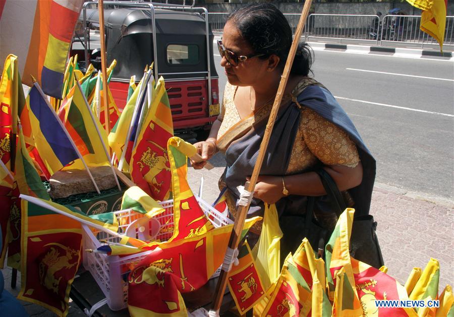 SRI LANKA-COLOMBO-INDEPENDENCE DAY-PREPARATION