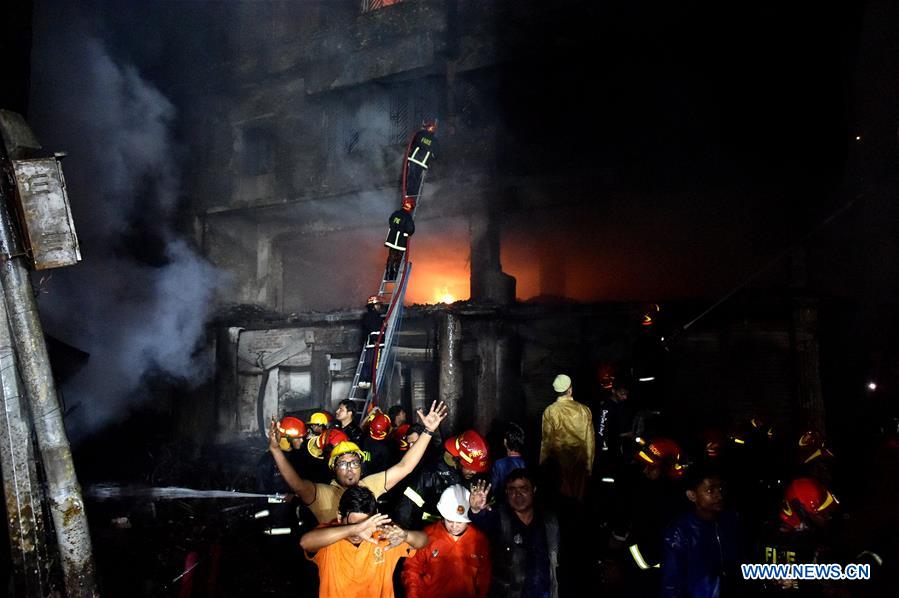 BANGLADESH-DHAKA-FIRE-CASUALTIES