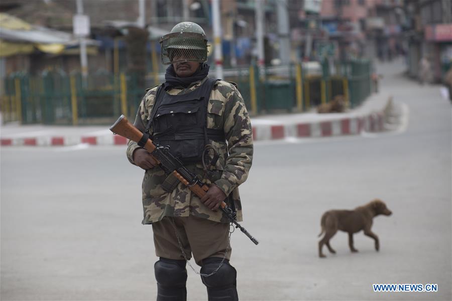 KASHMIR-SRINAGAR-SECURITY LOCKDOWN